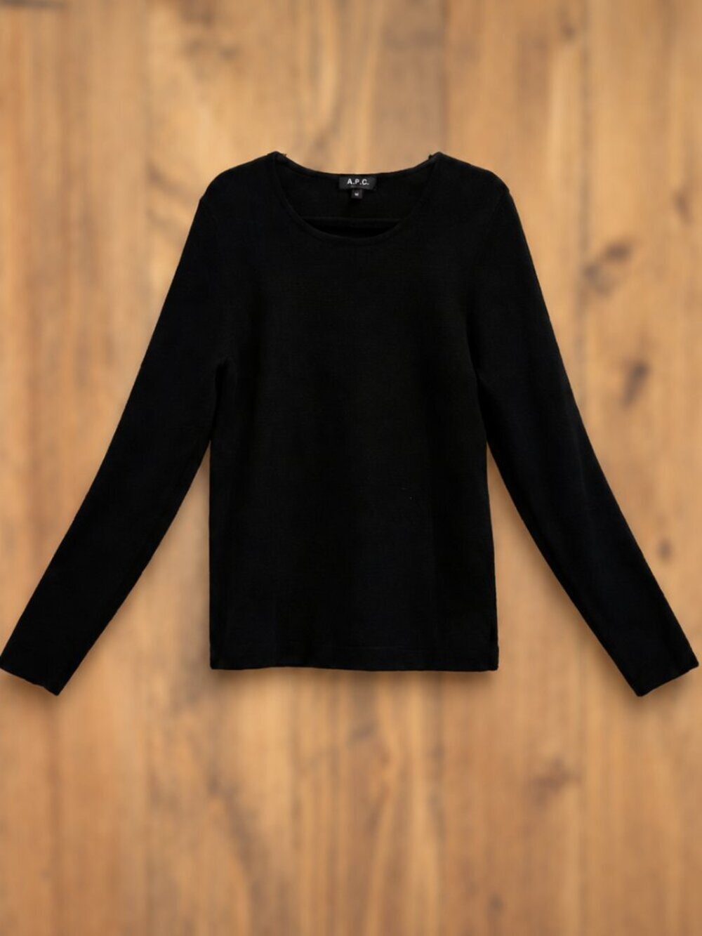 Kirkland Signature Black Crew Neck Long Sleeve Knit Sweater - XXL - Picture 1 of 5